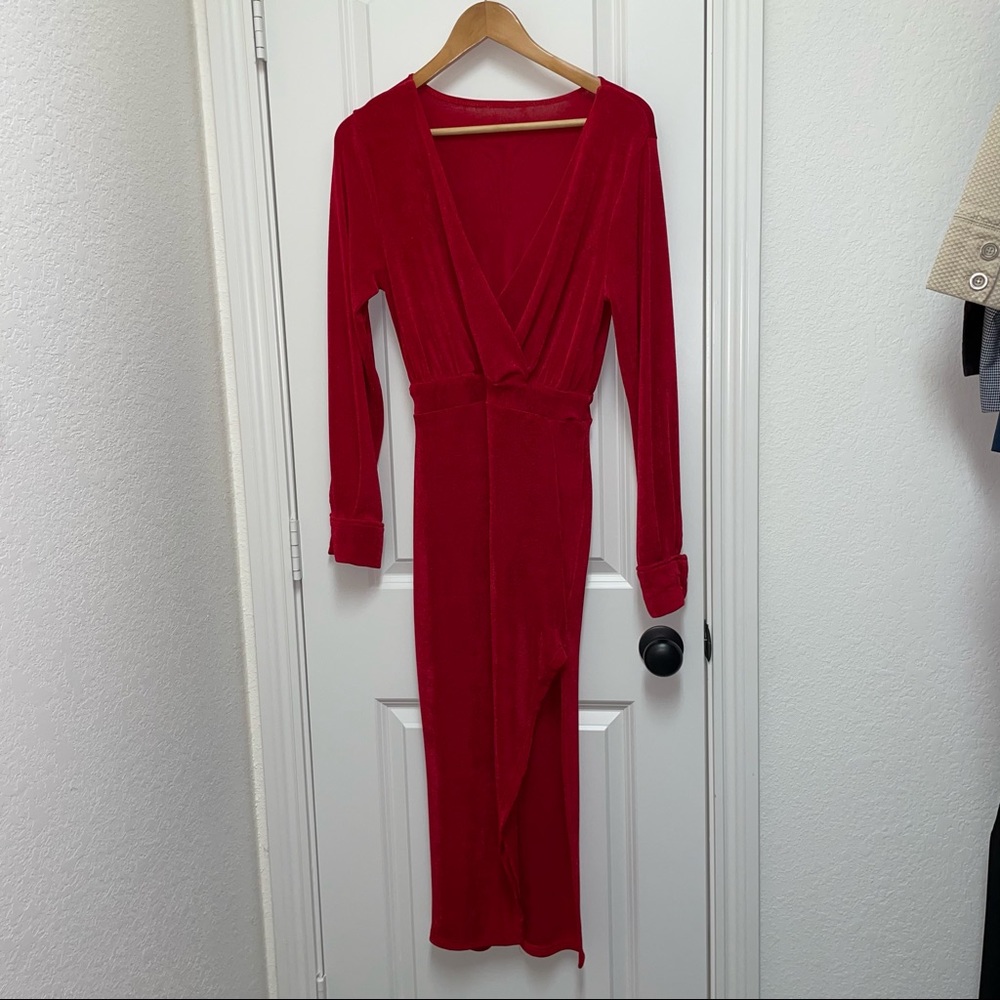Theory Red dress Small/Medium stretchy